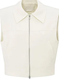 Cropped sleeveless jacket Bruin