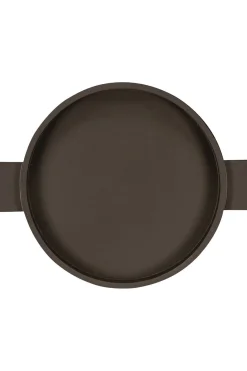 Deco plateau ø35cm zwart Zwart