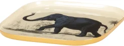 Decoratie Tray Safari Olifant  Beige