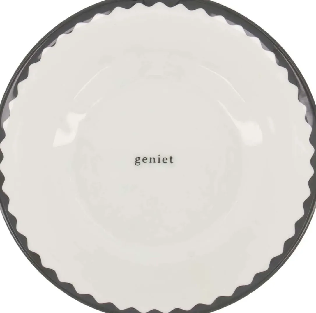 Dinerbord Geniet Grijs