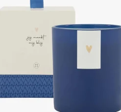 Geurkaars Jij Maakt Mij Blij Blauw