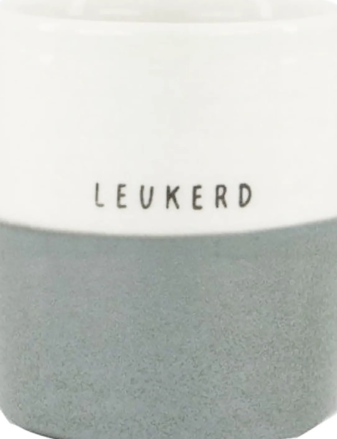 Geurkaars Leukerd Grijsblauw