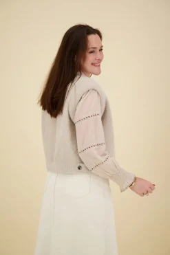 Gilet Elona Beige