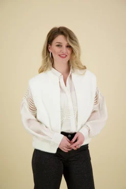 Gilet Elona Wit