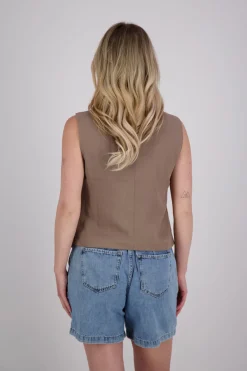 Gilet Flea Beige