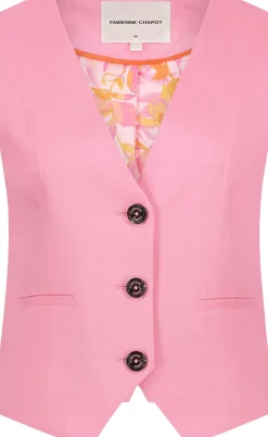 Gilet Gigi  Roze
