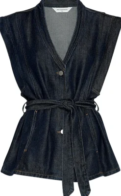 Gilet Josephine Rue Blauw