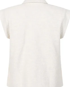 Gilet Josine Wit