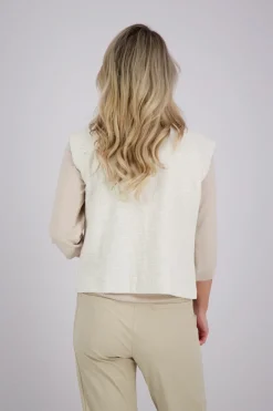 Gilet Josine Wit