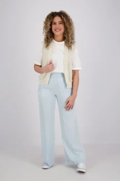 Gilet Metallic Beige