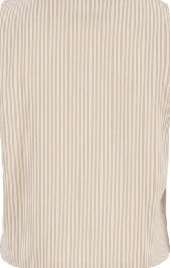 Gilet streep design Wit
