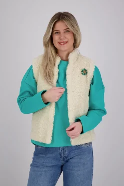 Gilet Teddy Love Wit