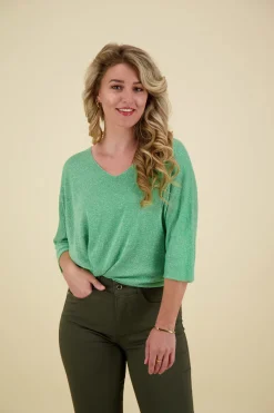 Glitter Top Lime