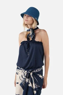 Hoed Besary Blauw