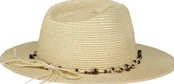 Hoed Emily Fedora Beige