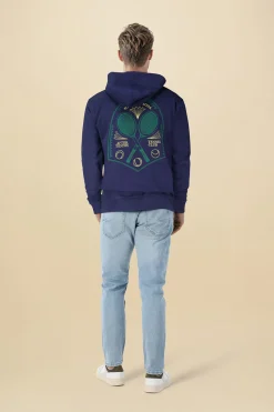 Hoodie Blauw