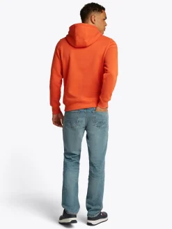 Hoodie Tommy Logo Oranje