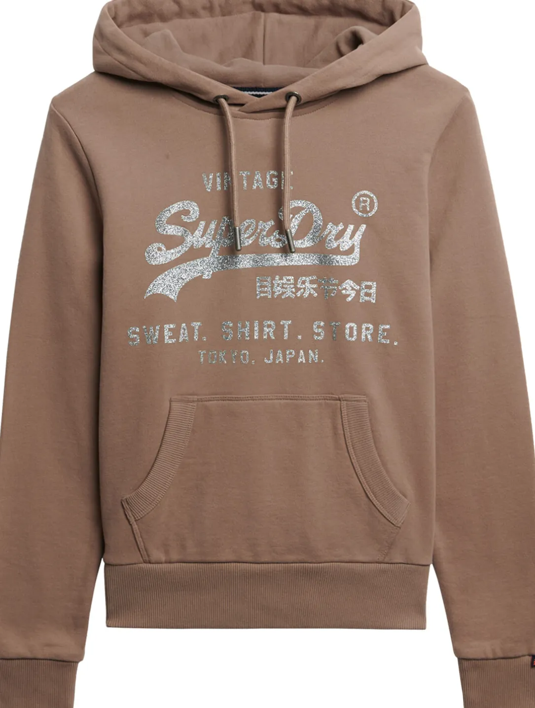 Hoodie Vintage  Bruin