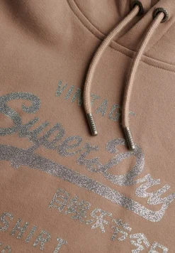 Hoodie Vintage  Bruin