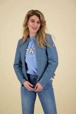 Jacket Faiza Blauw