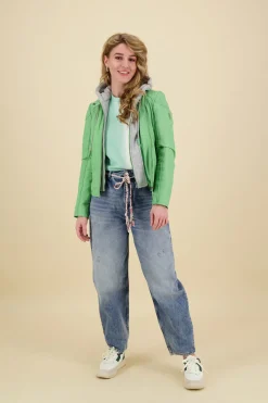 Jas April Groen