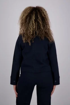 Jas Donkerblauw