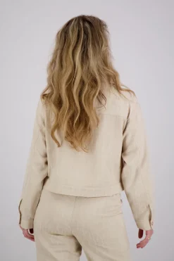 Jas Jacquard Beige