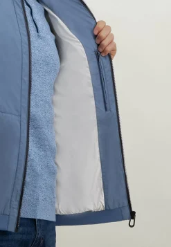 Jas Plain Blauw