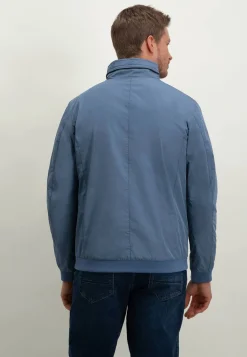 Jas Plain Blauw
