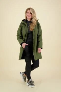 Jas Rain Groen