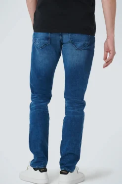 Jeans 711 Regular Stone Used Blauw