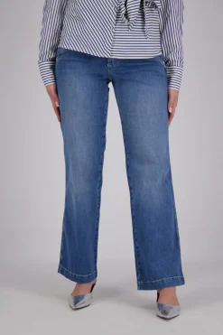 Jeans Liv Wide Leg Blauw