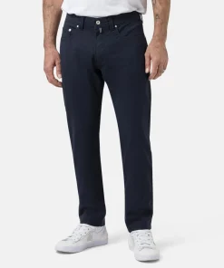 Jeans Lyon tapered Blauw