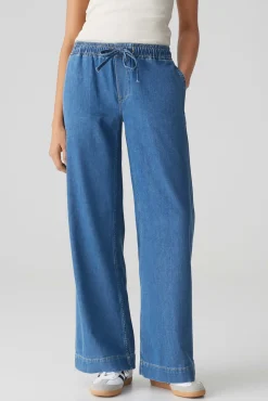 Jeans Miva palazzo french Blauw