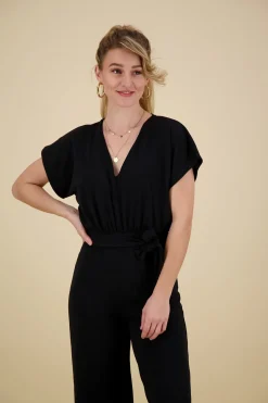 Jumpsuit Ju V Zwart