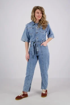 Jumpsuit Lakehouse Denim Workwear Blauw