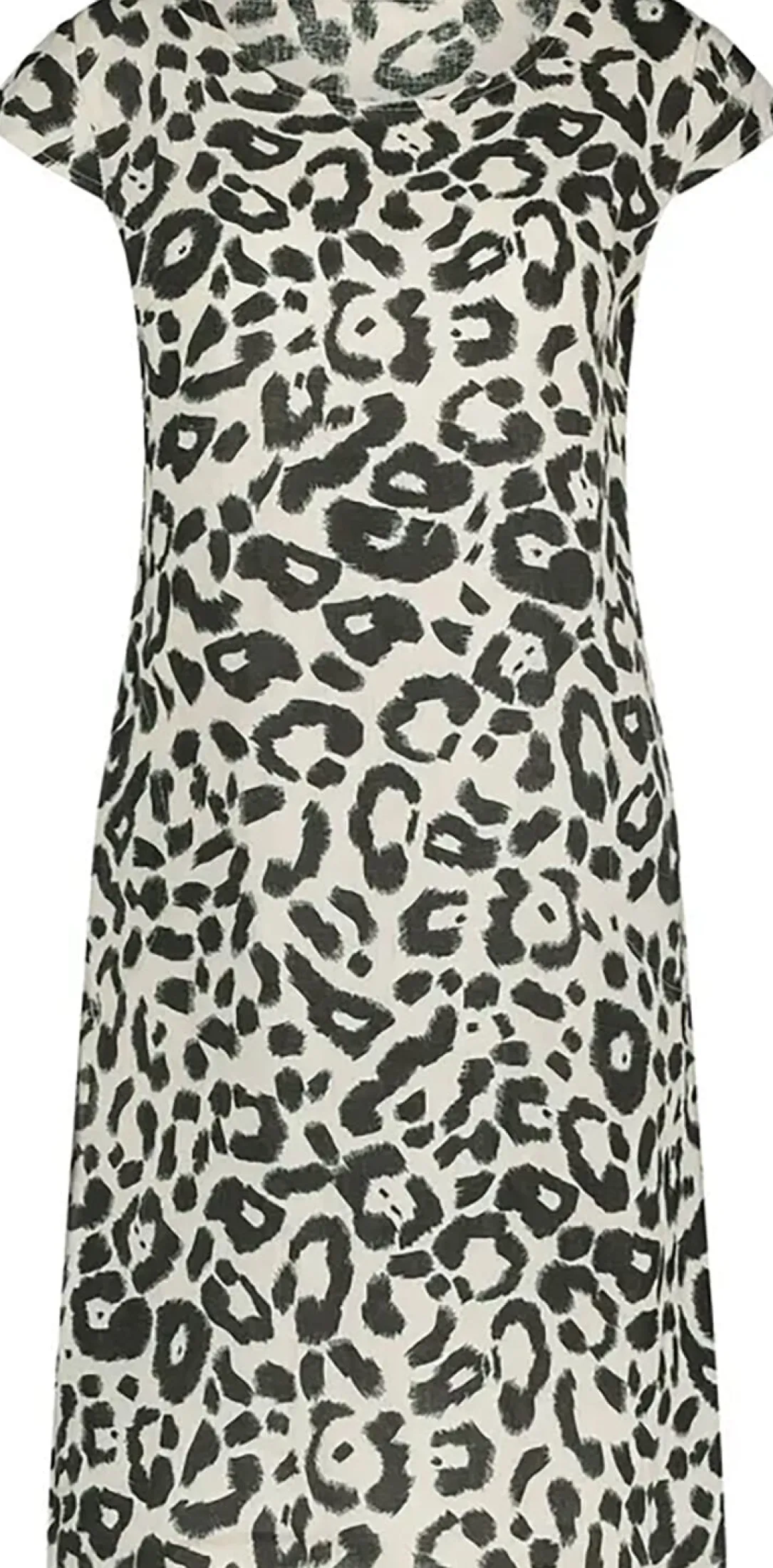 Jurk Fien Leopard Beige