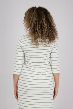 Jurk Keyhole Groen