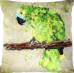 Kussen Amazona Groen