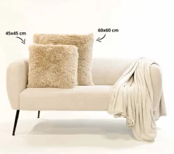 Kussen Fluffy  Pumice Beige