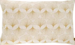 Kussen Ginkgo Blad Bruin