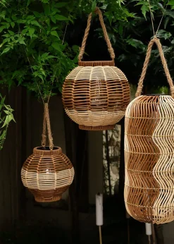 Lantaarn Lamp Bruin L