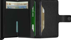 Miniwallet Carbon Zwart