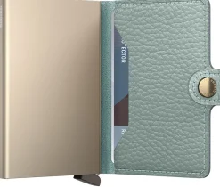 Miniwallet Pebble Sea Green Groen