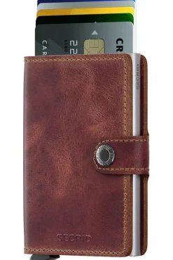 Miniwallet Vintage Bruin