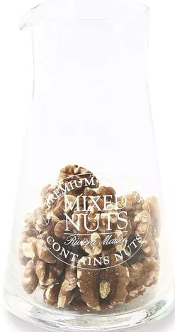 Mixed nut decanter Wit