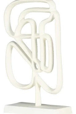 Ornament op Voet Goleza Wit