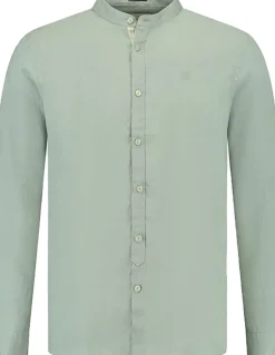 Overhemd Andru Mao Groen