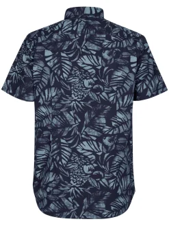 Overhemd AOP Blauw