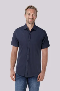 Overhemd Camicia Blauw